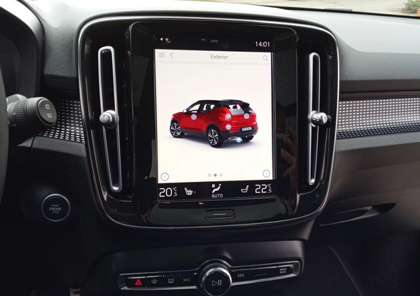 Volvo XC 40 cena 132600 przebieg: 20451, rok produkcji 2022 z Iława małe 667